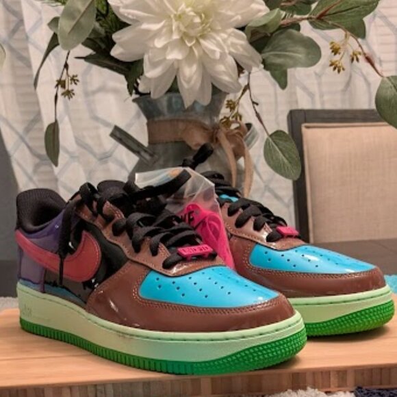 NIKE AIR FORCE 1 Low Undefeated Multi-Color Pink Prime 2022 (NWOT) - Picture 2 of 13